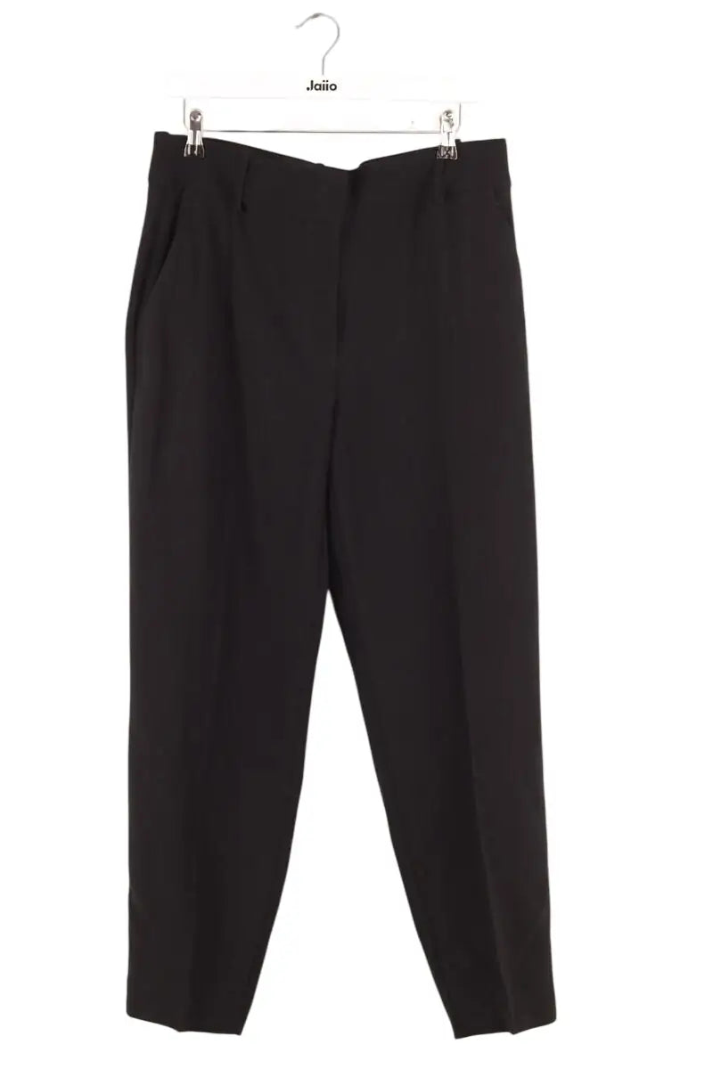 Pantalon droit Sézane Noir en Coton, taille XL - Seconde Main