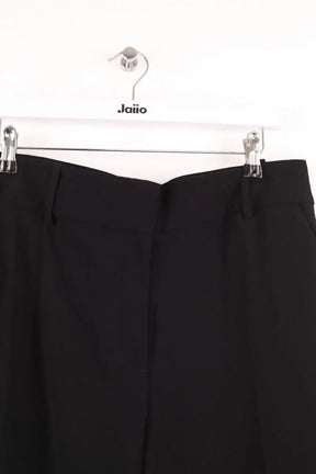 Pantalon droit Sézane Noir en Coton