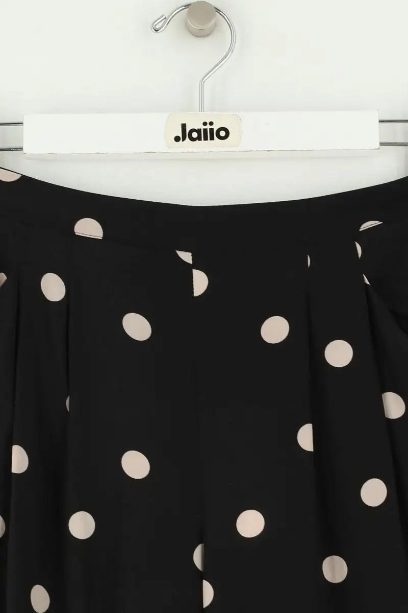 Pantalon droit Sézane Noir en Soie