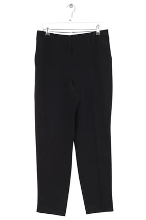 Pantalon droit Sézane Noir en Synthétique, taille M - Seconde Main
