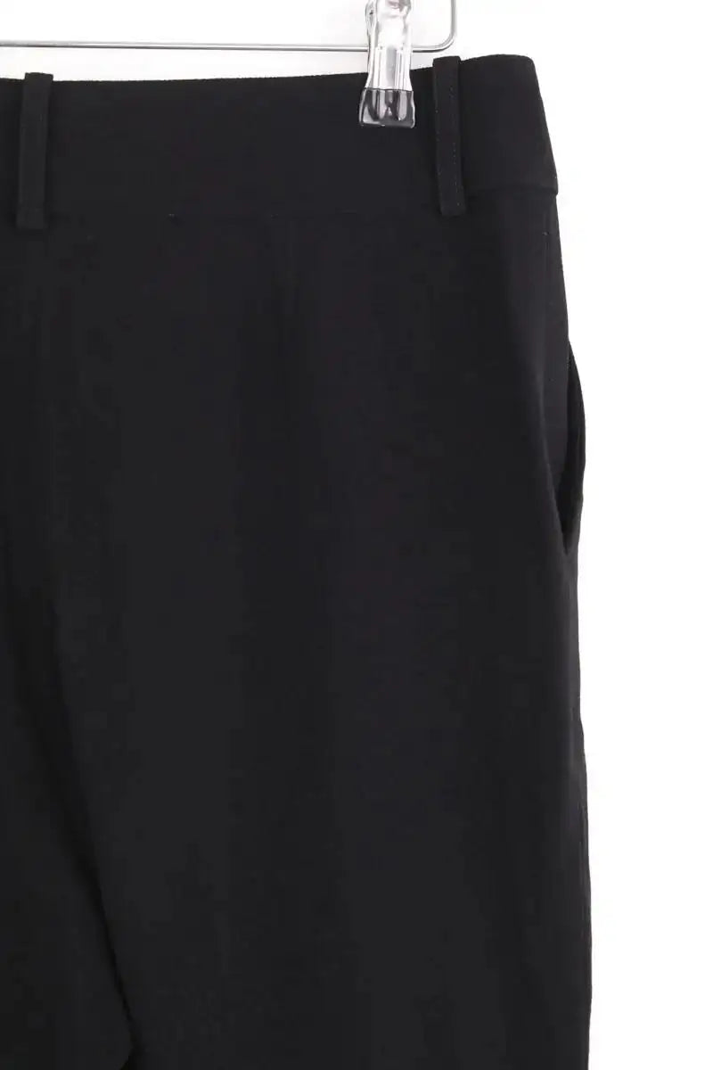 Pantalon droit Sézane Noir en Synthétique