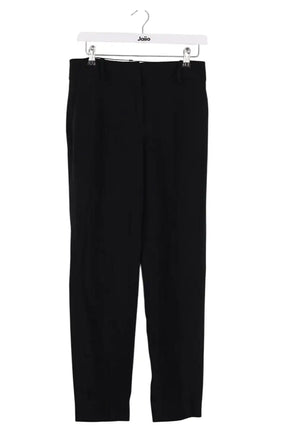 Pantalon droit Sézane Noir en Synthétique, taille S - Seconde Main