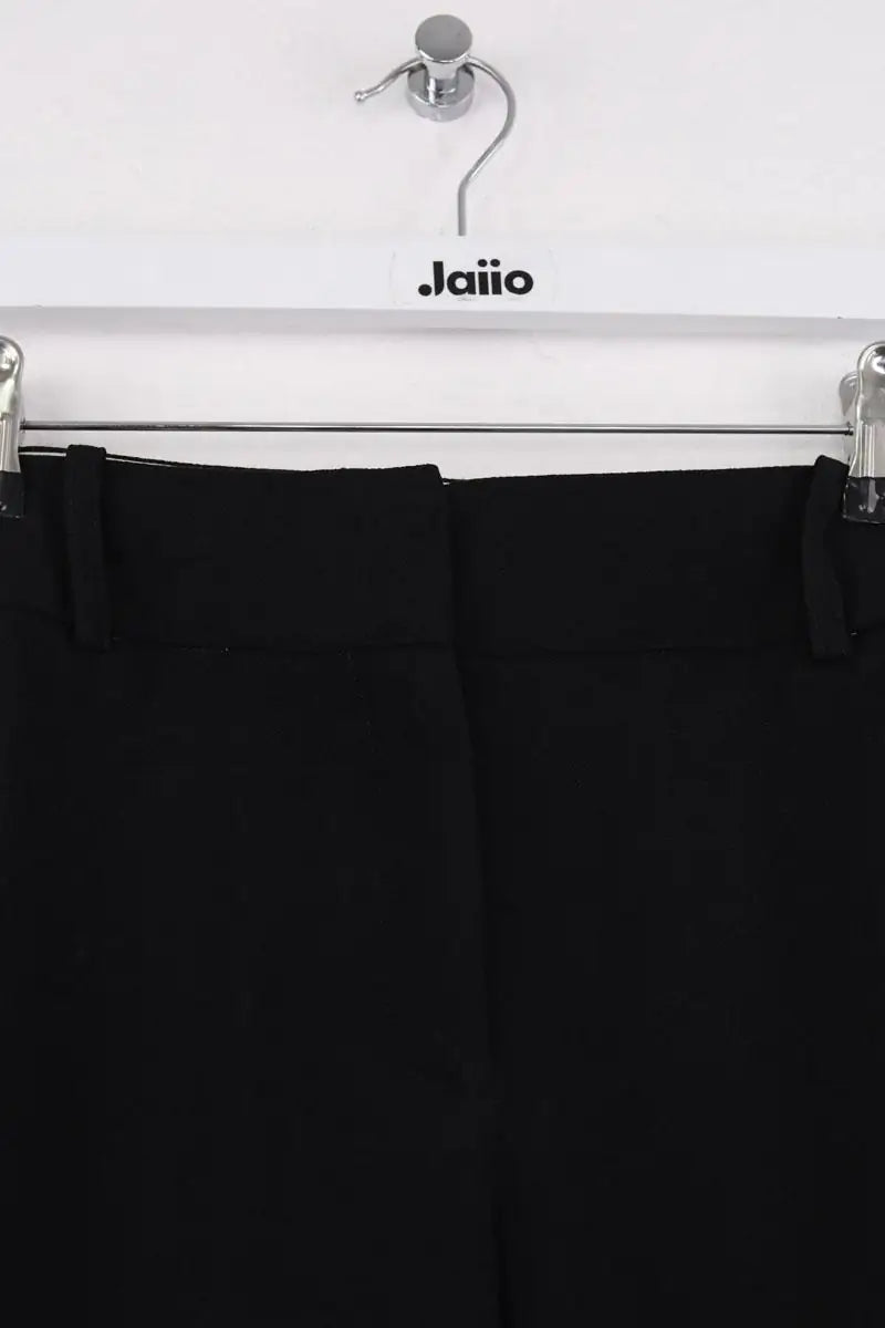 Pantalon droit Sézane Noir en Synthétique