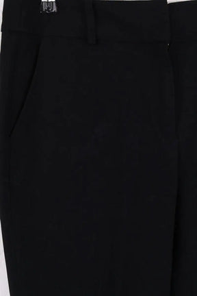 Pantalon droit Sézane Noir en Synthétique