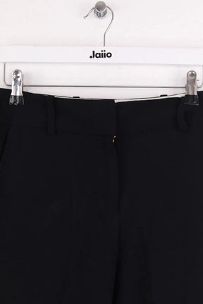 Pantalon droit Sézane Noir en Synthétique
