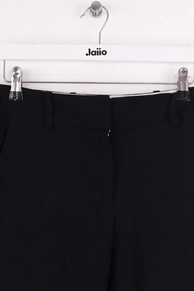 Pantalon droit Sézane Noir en Synthétique