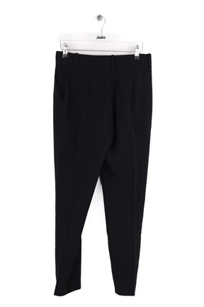 Pantalon droit Sézane Noir en Synthétique