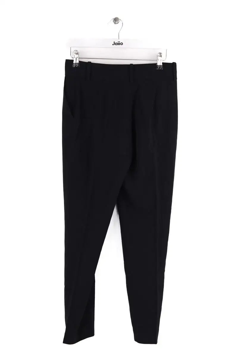 Pantalon droit Sézane Noir en Synthétique