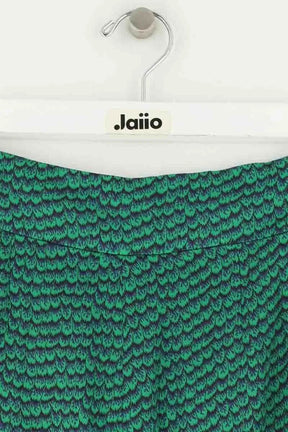 Pantalon droit Sézane Vert en Soie