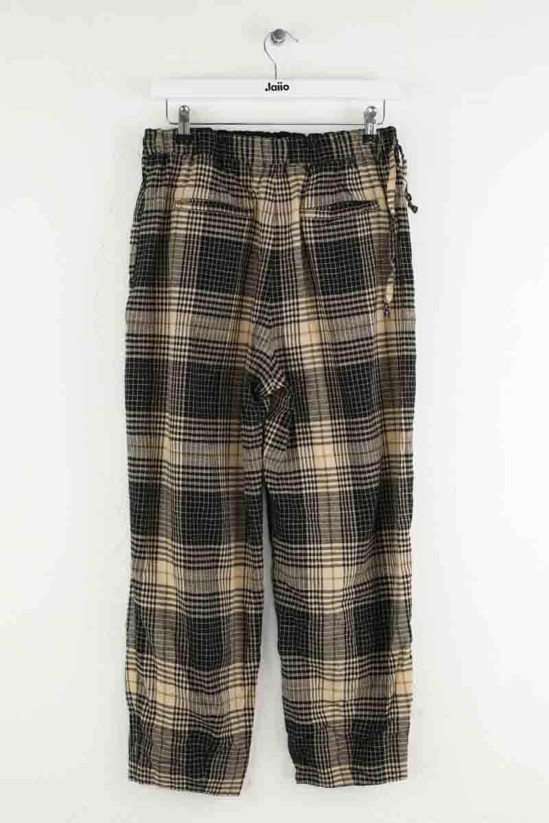 Pantalon droit Soeur Andreas Noir en Coton