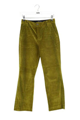 Pantalon droit Soeur Edgar Kaki en Coton, taille XS - Seconde Main