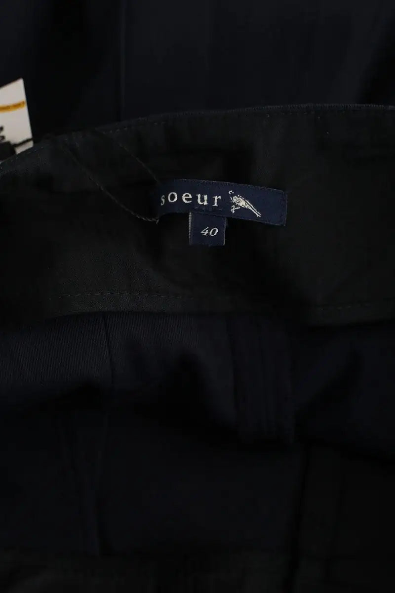 Pantalon droit Soeur Marine en Coton