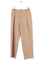 Pantalon droit Soeur Marron en Laine, taille S - Seconde Main