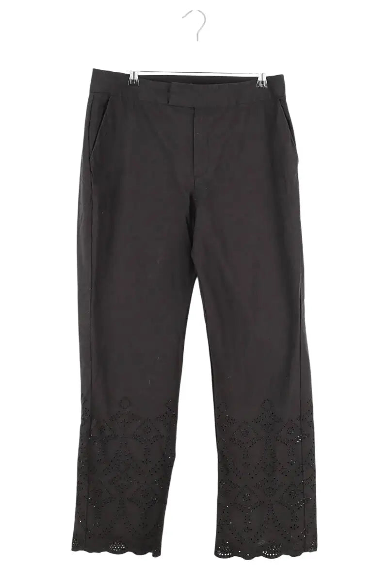 Pantalon droit Soeur Noir en Coton, taille XL - Seconde Main