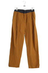 Pantalon droit Sofie D'Hoore Marron en Coton, taille XS - Seconde Main