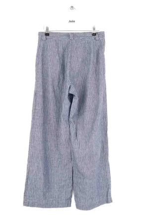 Pantalon droit Songe Lab Bleu en Coton