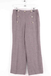 Pantalon droit Sonia Rykiel Multicolore en Laine, taille XL - Seconde Main