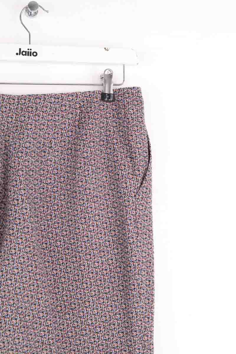 Pantalon droit Sonia Rykiel Multicolore en Laine