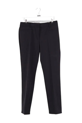 Pantalon droit Sportmax Noir en Coton, taille XL - Seconde Main