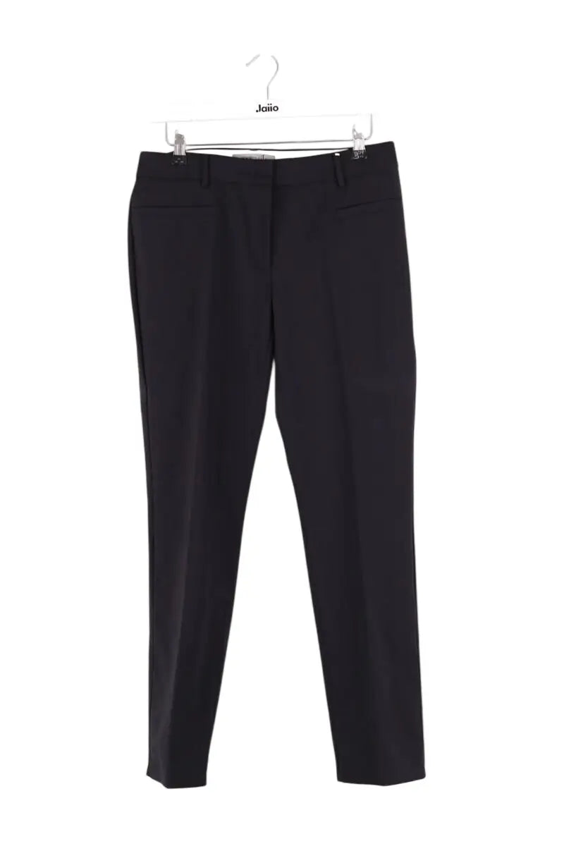 Pantalon droit Sportmax Noir en Coton, taille XL - Seconde Main