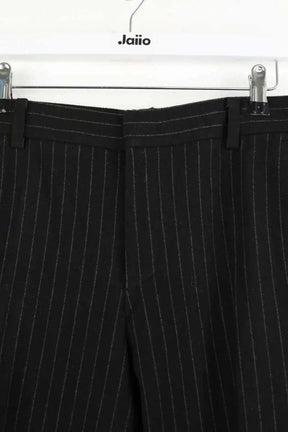 Pantalon droit System Noir en Polyester