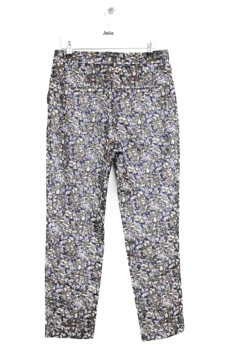 Pantalon droit Tara Jarmon Doré en Synthétique