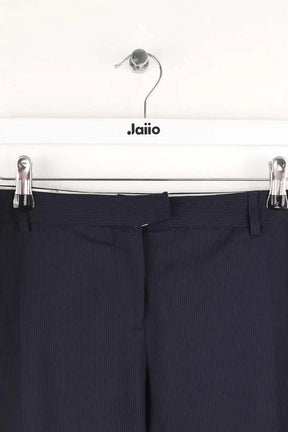 Pantalon droit Tara Jarmon Marine en Laine