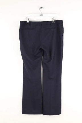 Pantalon droit Tara Jarmon Marine en Laine