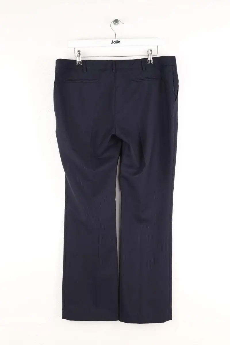Pantalon droit Tara Jarmon Marine en Laine