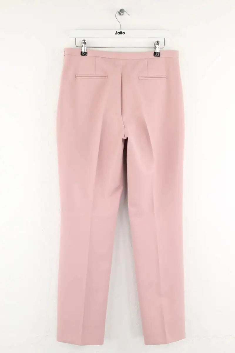Pantalon droit Tara Jarmon Rose en Synthétique
