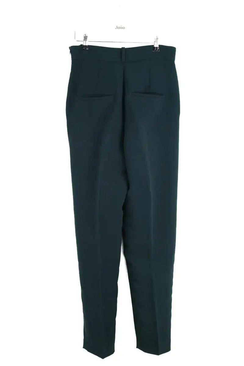 Pantalon droit Tara Jarmon Vert en Synthétique