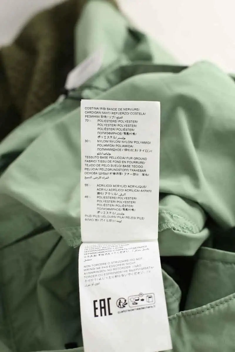 Pantalon droit Tatras Vert en Synthétique