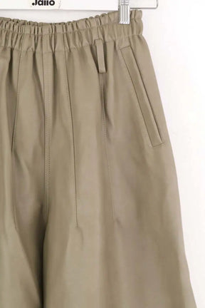Pantalon droit The Frankie Shop Kaki en Synthétique