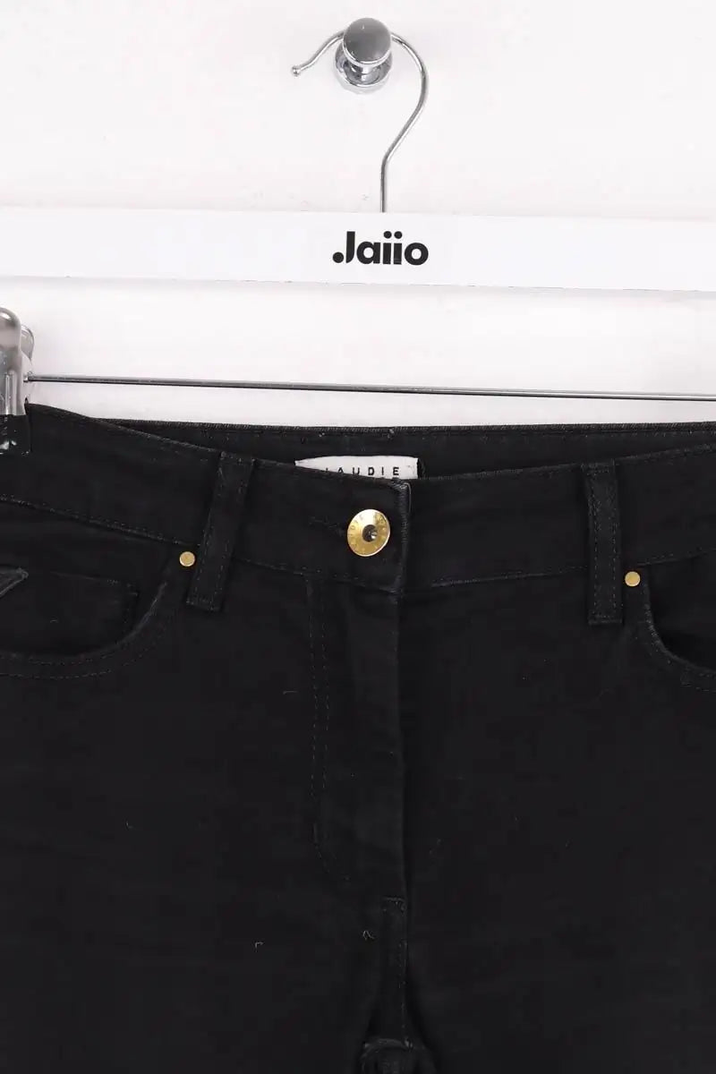 Pantalon droit The Kooples Anthracite en Laine