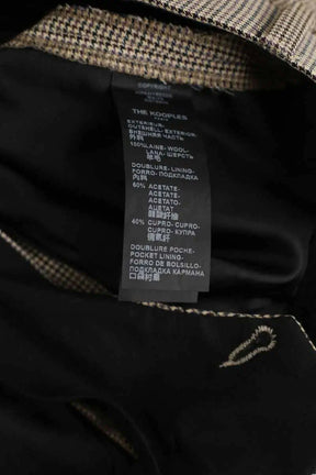 Pantalon droit The Kooples Beige en Laine