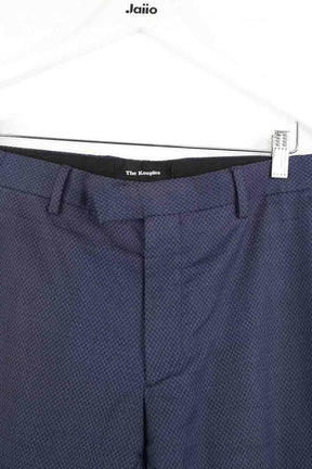 Pantalon droit The Kooples Bleu en Coton