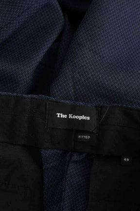 Pantalon droit The Kooples Bleu en Coton