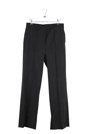 Pantalon droit The Kooples Noir en Coton, taille M - Seconde Main
