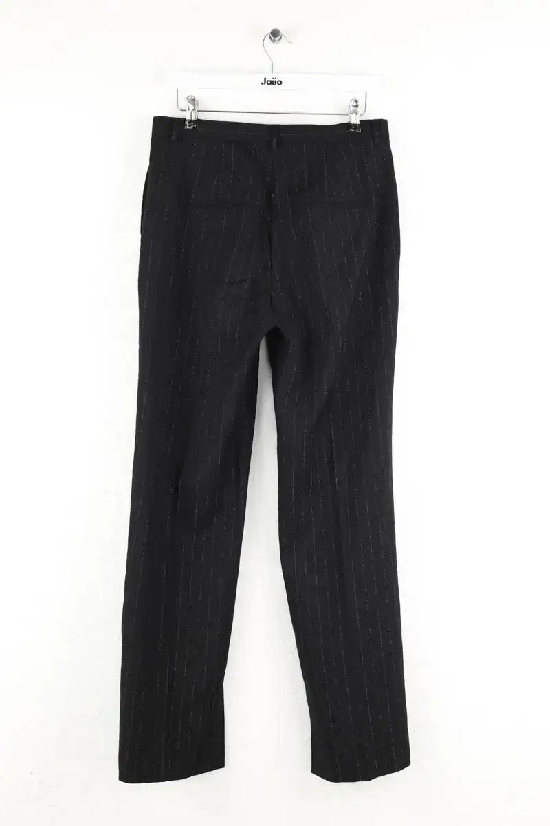 Pantalon droit The Kooples Noir en Coton