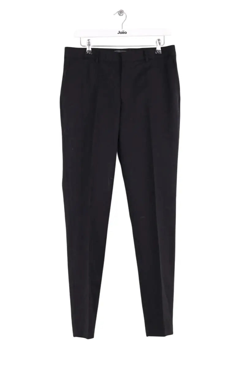 Pantalon droit The Kooples Noir en Laine, taille S - Seconde Main
