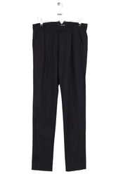 Pantalon droit The Kooples Noir en Laine, taille S - Seconde Main