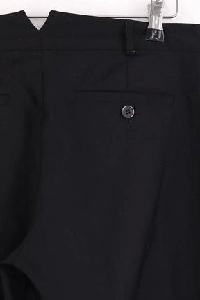 Pantalon droit The Kooples Noir en Laine