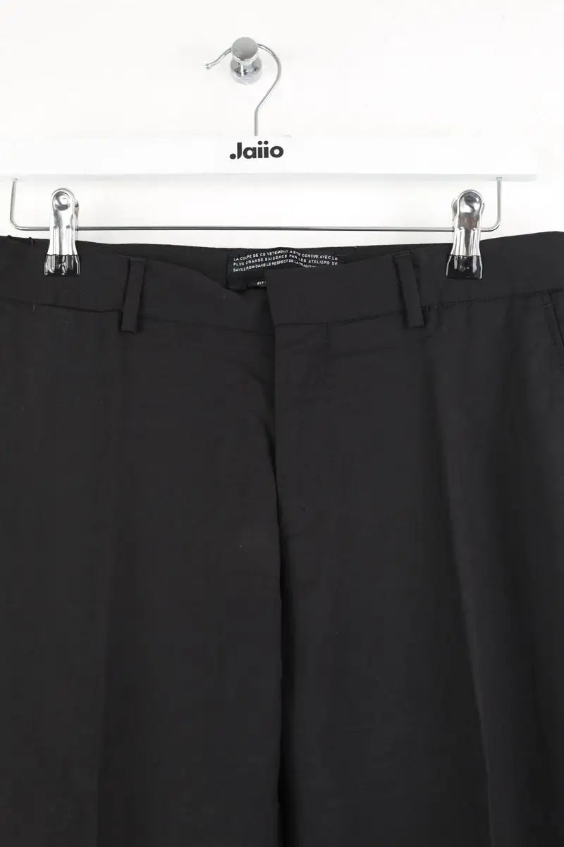 Pantalon droit The Kooples Noir en Laine