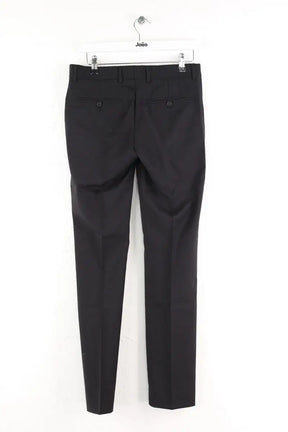 Pantalon droit The Kooples Noir en Laine