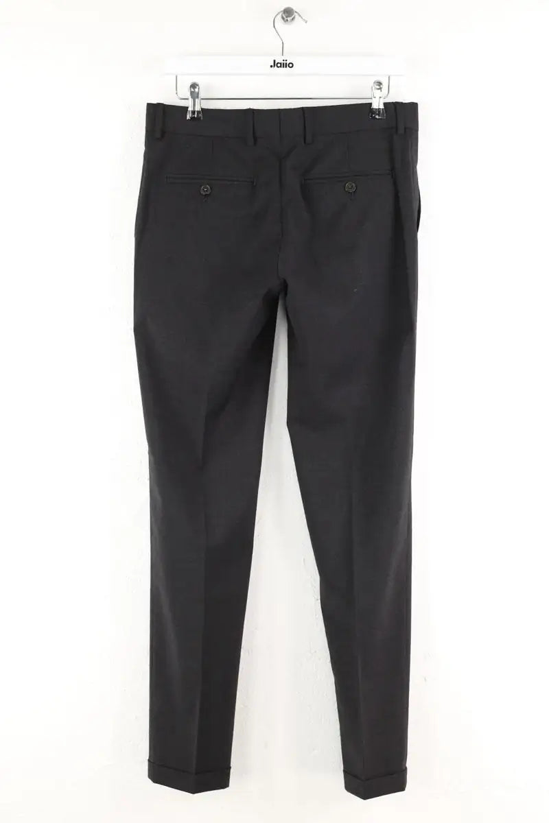 Pantalon droit The Kooples Noir en Laine