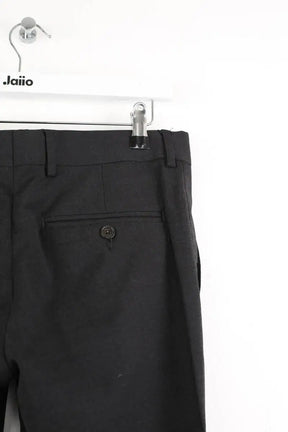 Pantalon droit The Kooples Noir en Laine