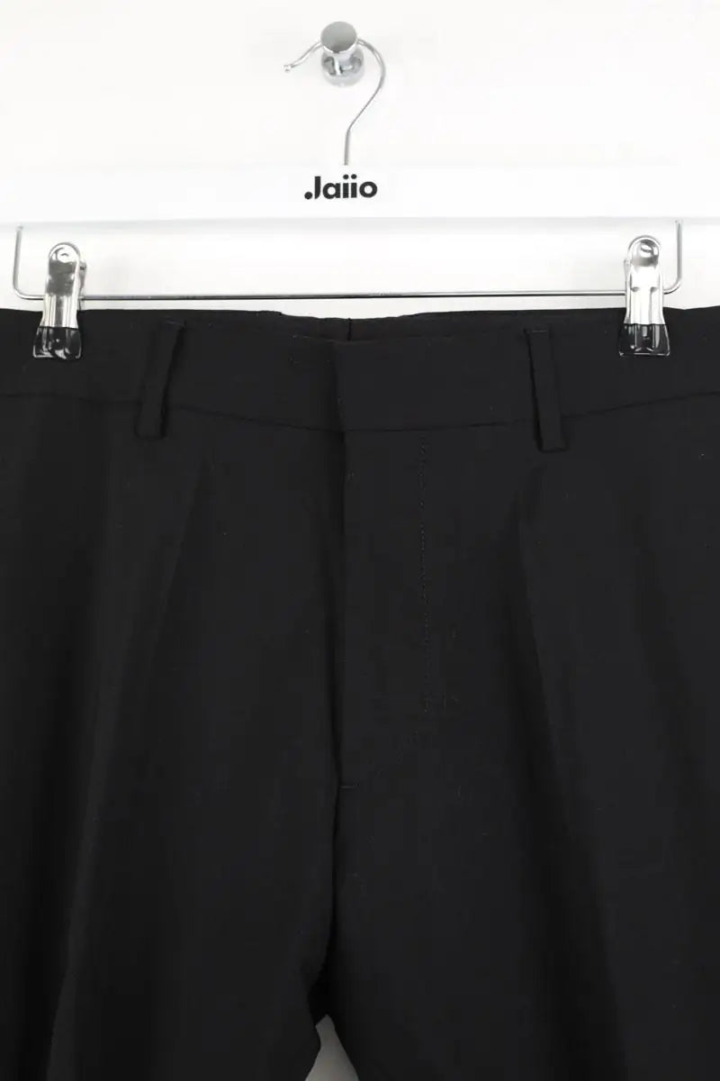 Pantalon droit The Kooples Noir en Laine