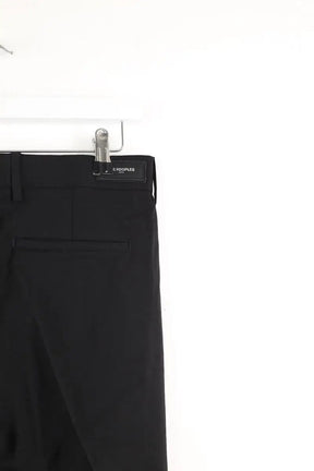 Pantalon droit The Kooples Noir en Laine