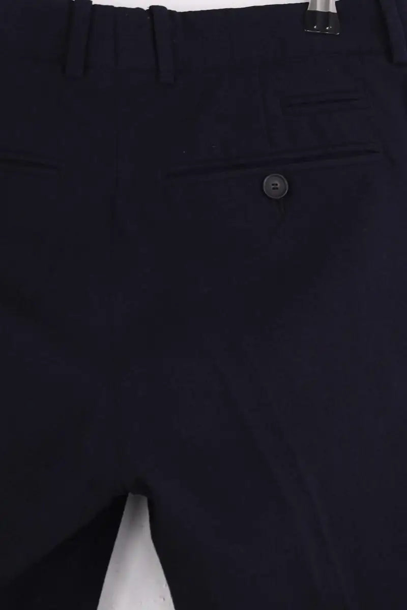 Pantalon droit The Kooples Noir en Laine