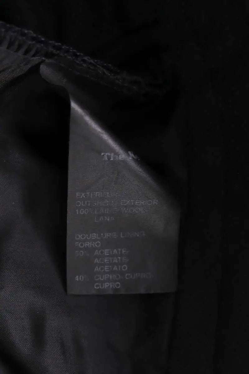Pantalon droit The Kooples Noir en Laine